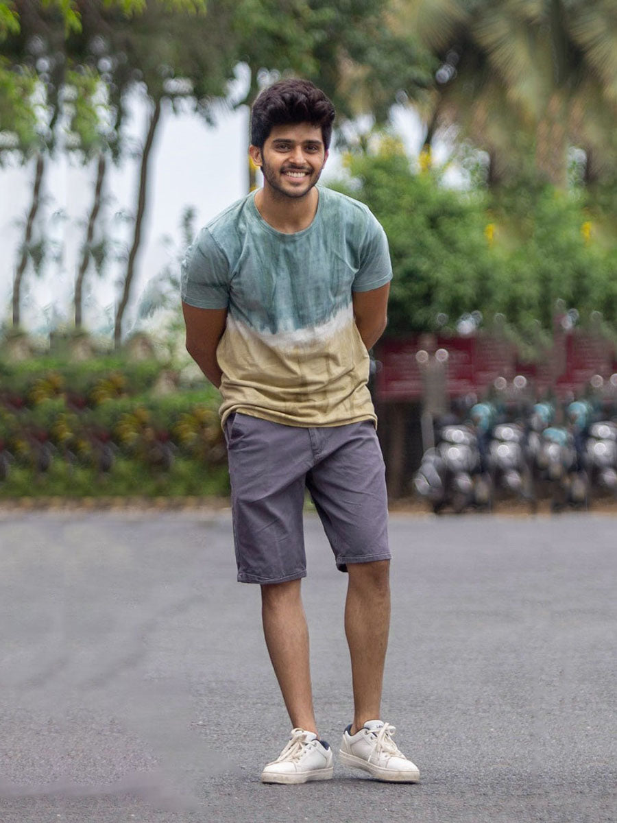 Northern lights men's organic cotton t-shirt