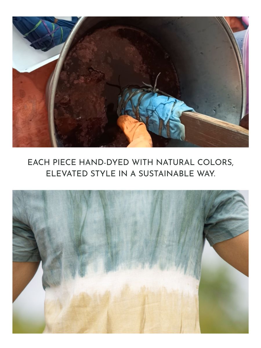 Northern lights men's organic cotton t-shirt