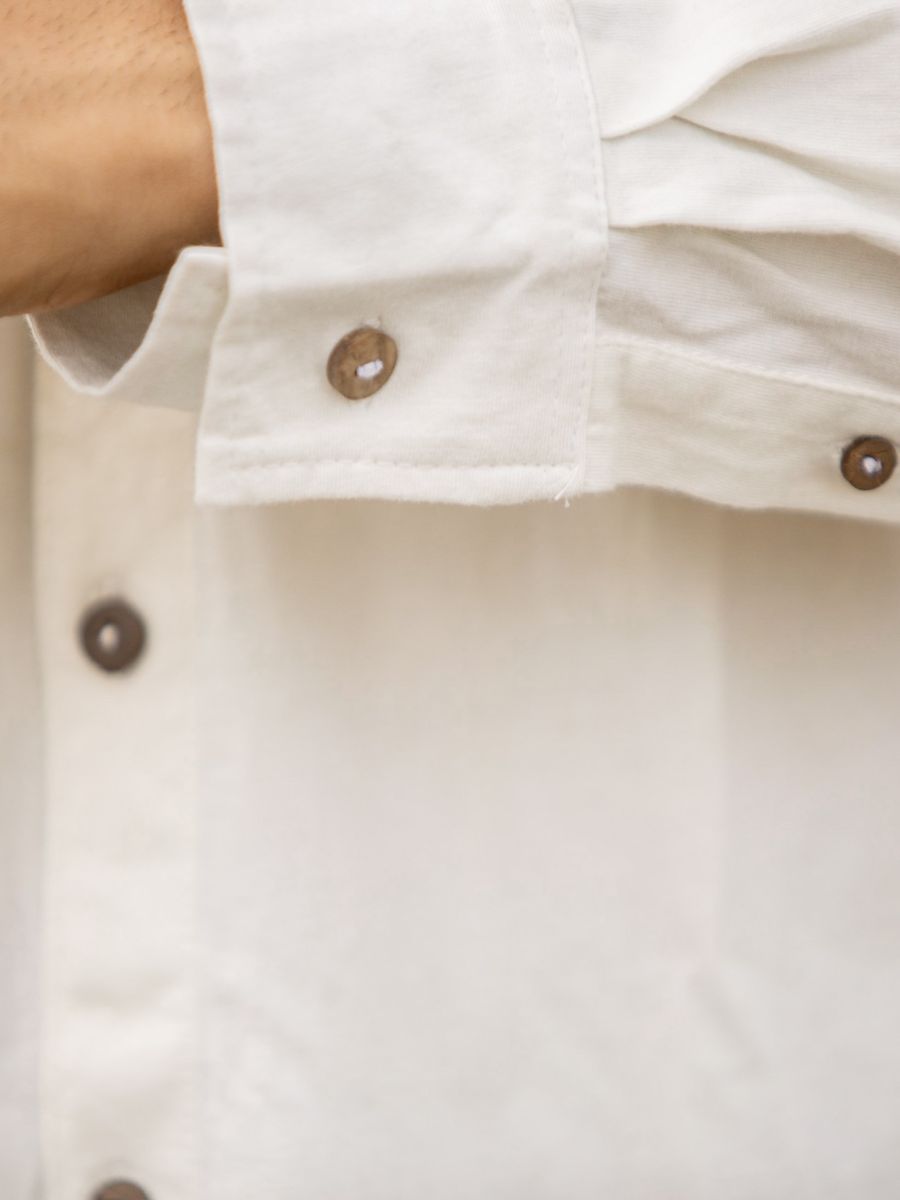 Northern lights men's organic cotton casual shirt