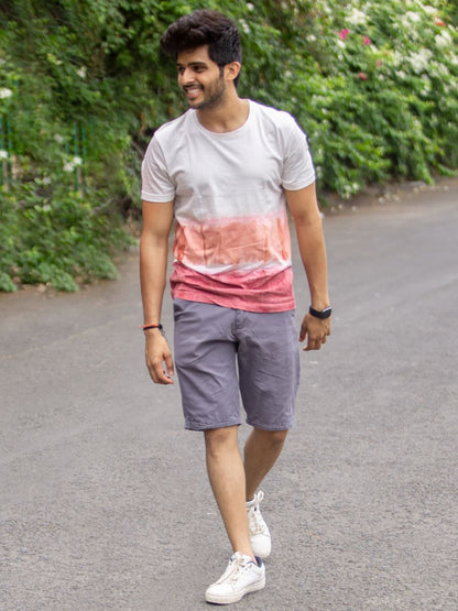 Rare red men's organic cotton t-shirt
